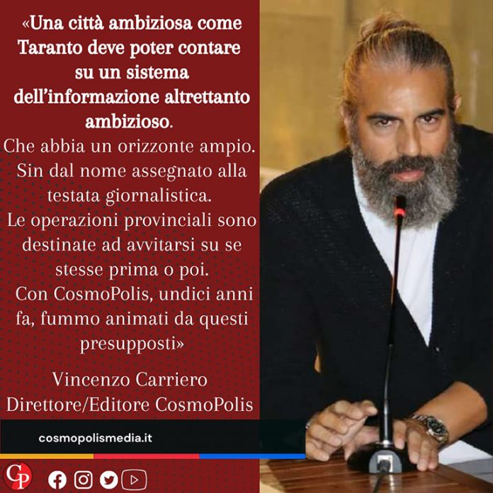 Vincenzo Carriero CosmoPolisMedia